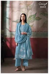 Fenyra 5034 By Ganga Cotton Satin Printed Dress Material